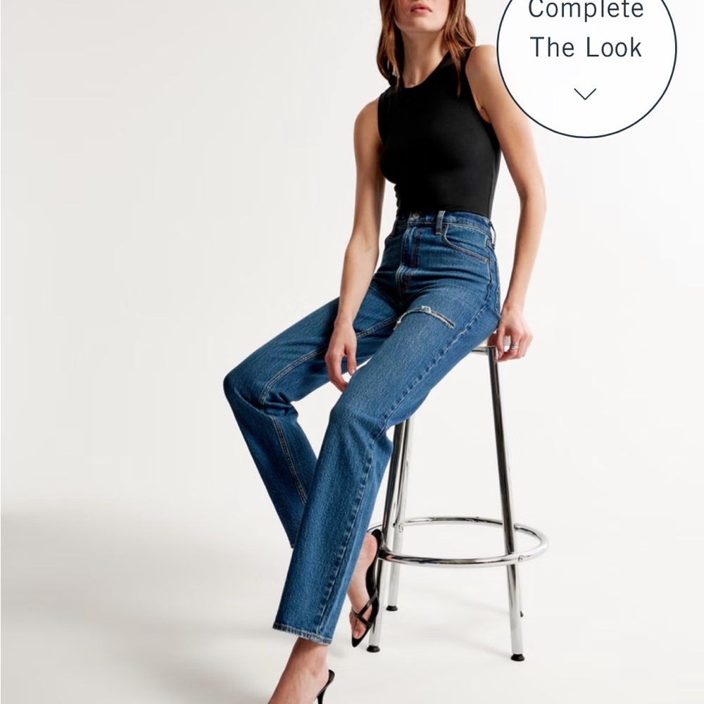 Abercrombie & Fitch 90’s Straight Ultra High Rise Jeans